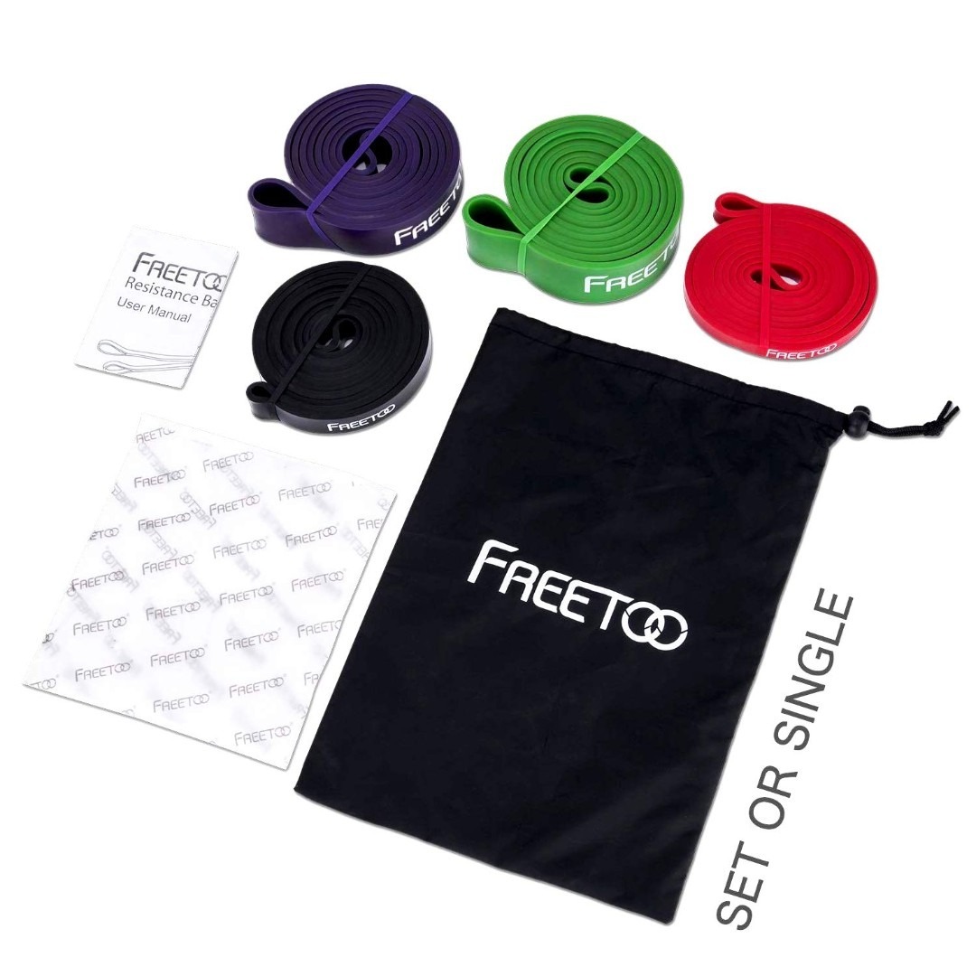 【特価商品】FREETOO フィットネスチューブ エクササイズバンド【最新強化版 スポーツ/アウトドアのトレーニング/エクササイズ(トレーニング用品)の商品写真