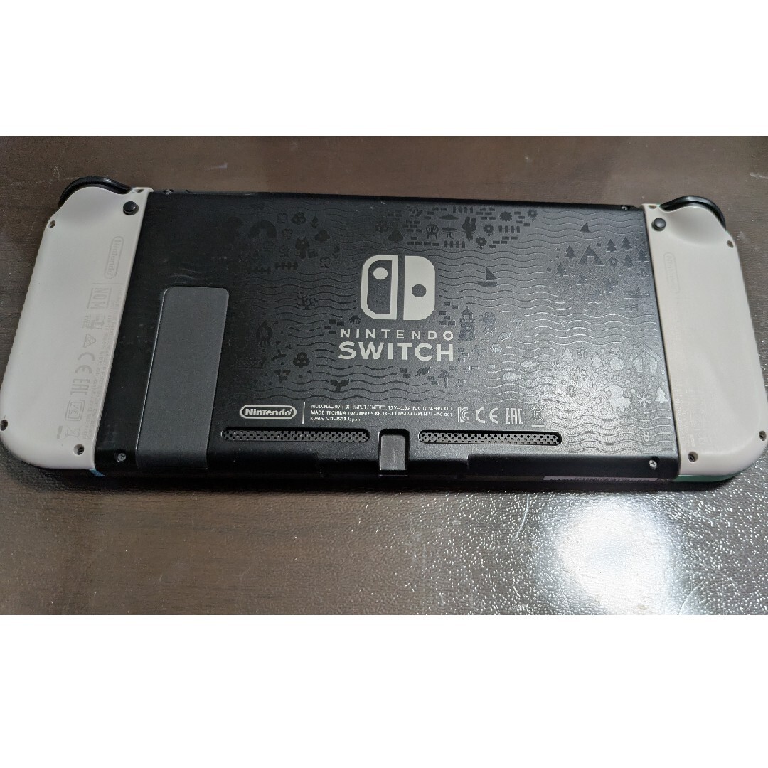 動作確認済み　NintenSwitch　あつまれどうぶつの森　本体セット　箱無し エンタメ/ホビーのゲームソフト/ゲーム機本体(家庭用ゲーム機本体)の商品写真