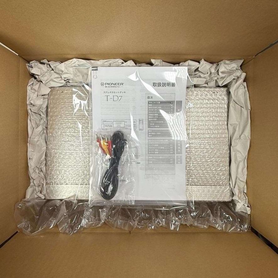 PIONEER(パイオニア)の優良動作品・録音動作確認済◆パイオニア 3ヘッドシングルカセットデッキ T-D7 スマホ/家電/カメラのオーディオ機器(その他)の商品写真