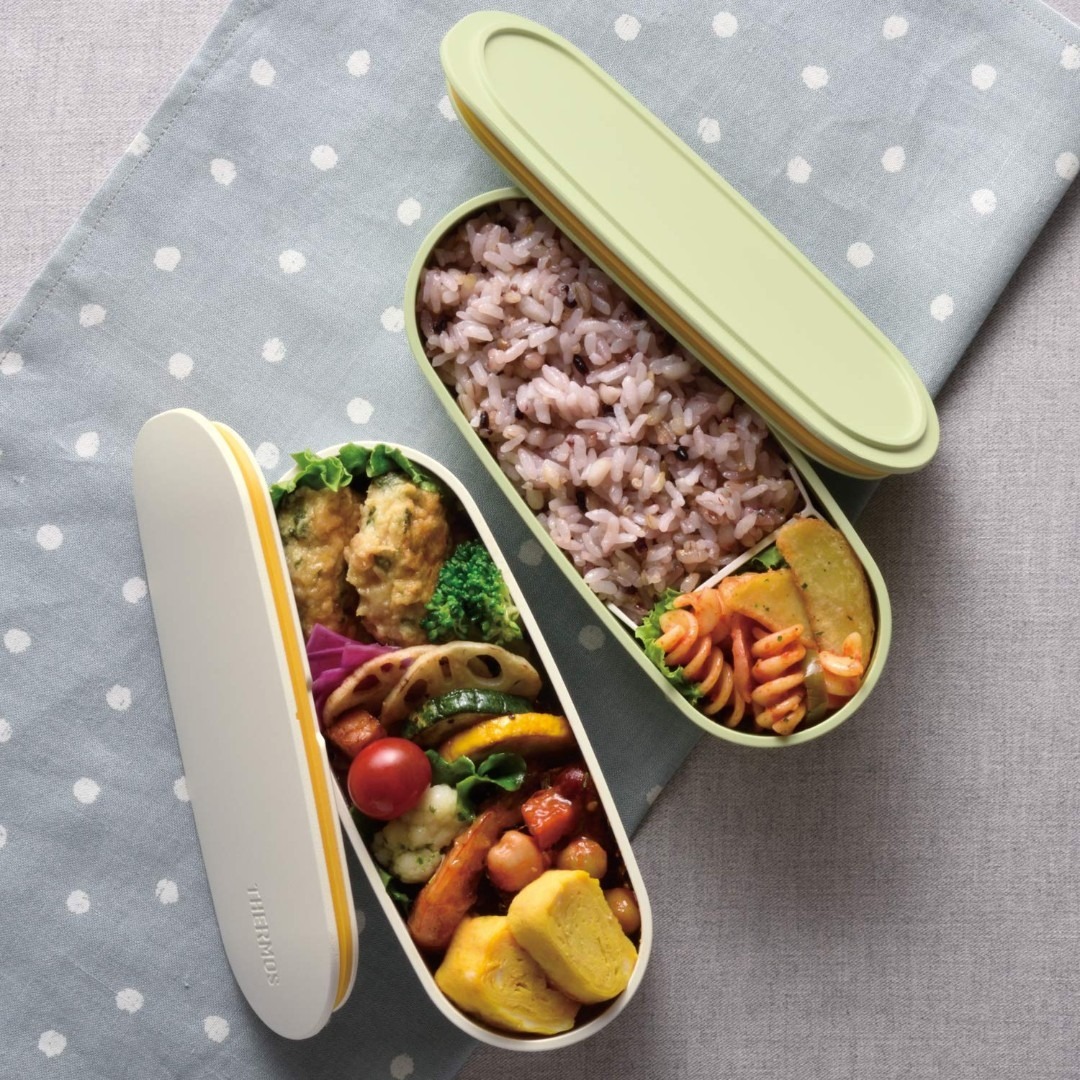 【在庫セール】サーモス 弁当箱 2段 フレッシュランチボックス 600ml ライ インテリア/住まい/日用品のキッチン/食器(弁当用品)の商品写真