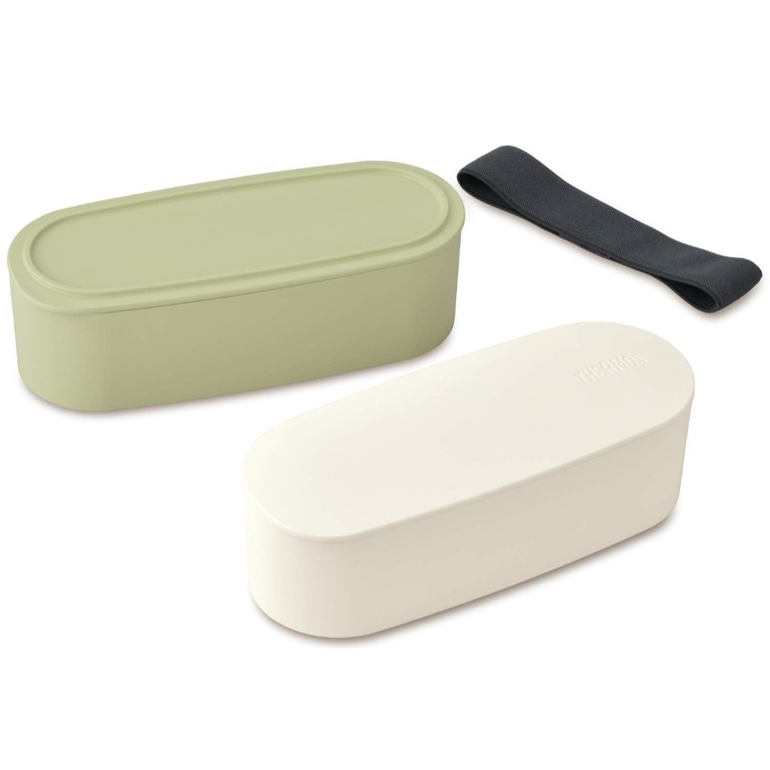 【在庫セール】サーモス 弁当箱 2段 フレッシュランチボックス 600ml ライ インテリア/住まい/日用品のキッチン/食器(弁当用品)の商品写真