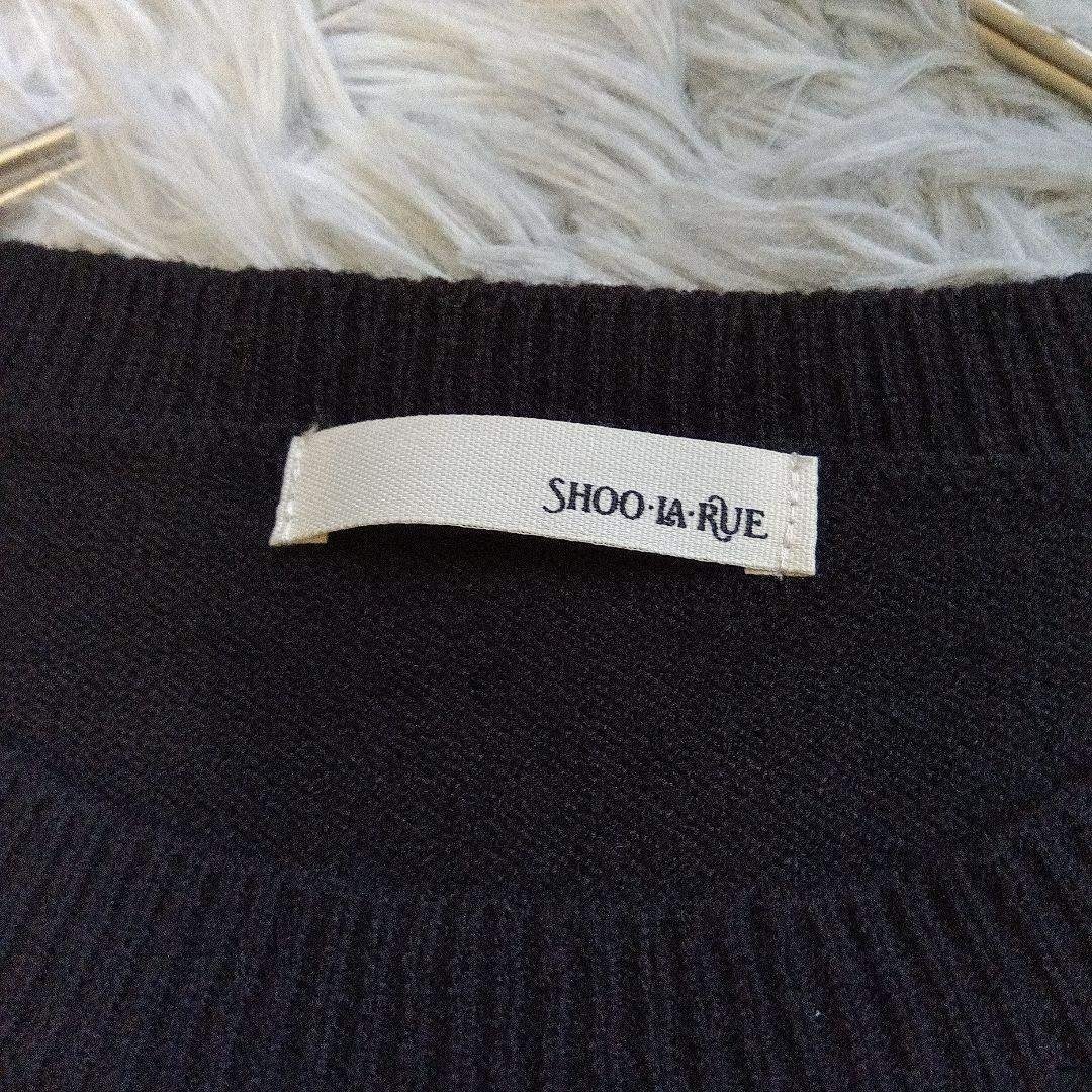 美品 シューラルー　セーターM 　ブラック レディースのトップス(ニット/セーター)の商品写真