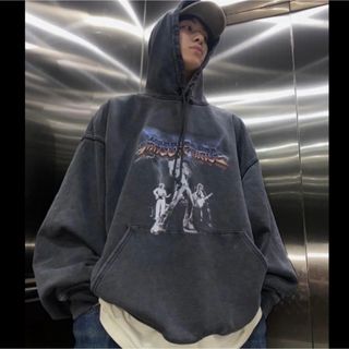 MASONPRINCE メゾンプリンス プルオーバーパーカー ダークグレー M