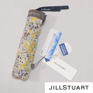 【新品タグ付き】ジルスチュアート 晴雨兼用折りたたみ日傘 花柄