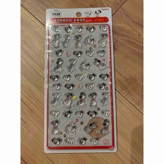 101匹わんちゃん　ボンボンドロップシール　シール　ディズニー