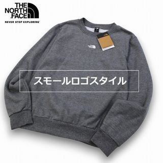 THE NORTH FACE スモールロゴ スウェット グレー