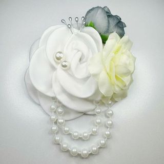 コサージュ 卒園卒業式 入園入学式 結婚式 発表会フォーマルコサージュA124