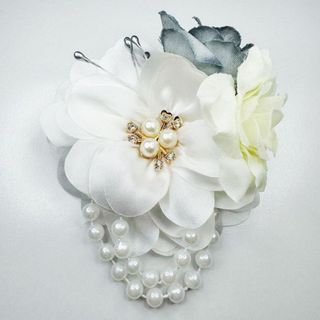 コサージュ 卒園卒業式 入園入学式 結婚式 発表会フォーマルコサージュA101