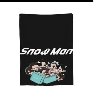 SnowMan　フリースブランケット　スノーマン