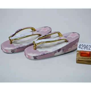 七五三 草履 単品 三歳 女児 女の子 18cm ラベンダー NO42962