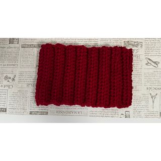 アルパカウールのネックウォーマー　ハンドメイド　ユニセックス