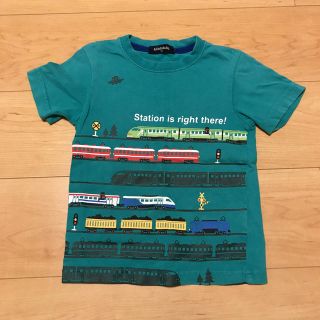 クレードスコープ(kladskap)のクレードスコープ 電車 Tシャツ 100cm 中古品(Tシャツ/カットソー)