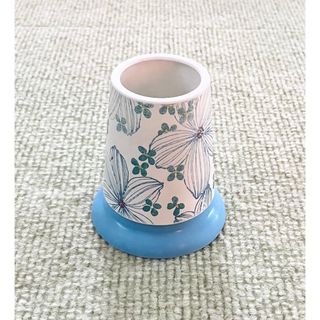 昭和レトロ　箸立て　花柄　ヴィンテージ