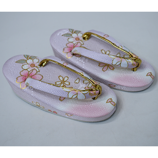 七五三 草履 単品 三歳 女児 女の子 18cm ラベンダー NO42983