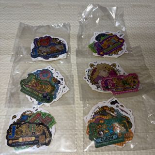 ジョジョワールド 一番くじ L賞 ステッカー 7枚入り コンプセット