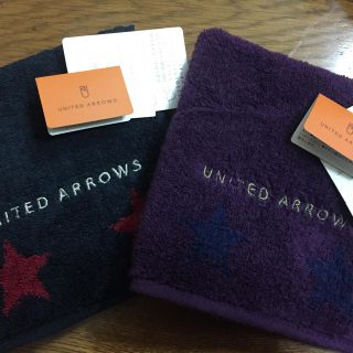 ユナイテッドアローズ(UNITED ARROWS)のユナイテッドアローズミニタオル2枚セット(ハンカチ)