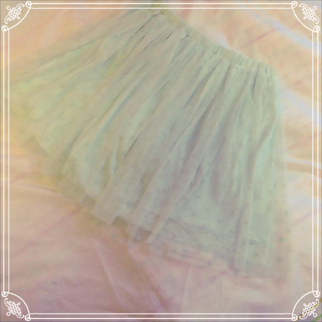 F i.n.t(フィント)の春らしいミントグリーンスカート(送込 レディースのスカート(ミニスカート)の商品写真