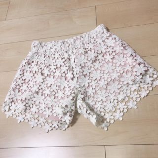 ティティアンドコー(titty&co)のティティアンドコー レースショートパンツ(ショートパンツ)