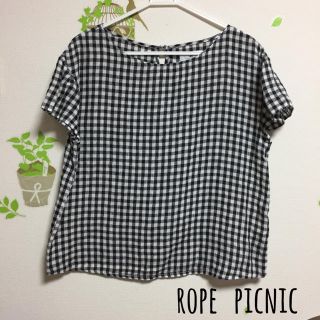 ロペピクニック(Rope' Picnic)のロペピクニック ギンガムチェック ブラウス(シャツ/ブラウス(半袖/袖なし))