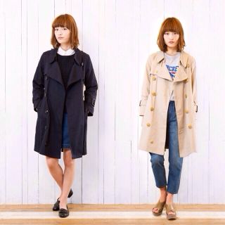 フラワー(flower)のflower トレンチ(トレンチコート)