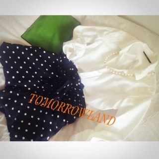 トゥモローランド(TOMORROWLAND)のトゥモローランドドット柄ショーパン(ショートパンツ)