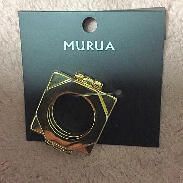 MURUA(ムルーア)のムルーア トリプル デザイン リング レディースのアクセサリー(リング(指輪))の商品写真