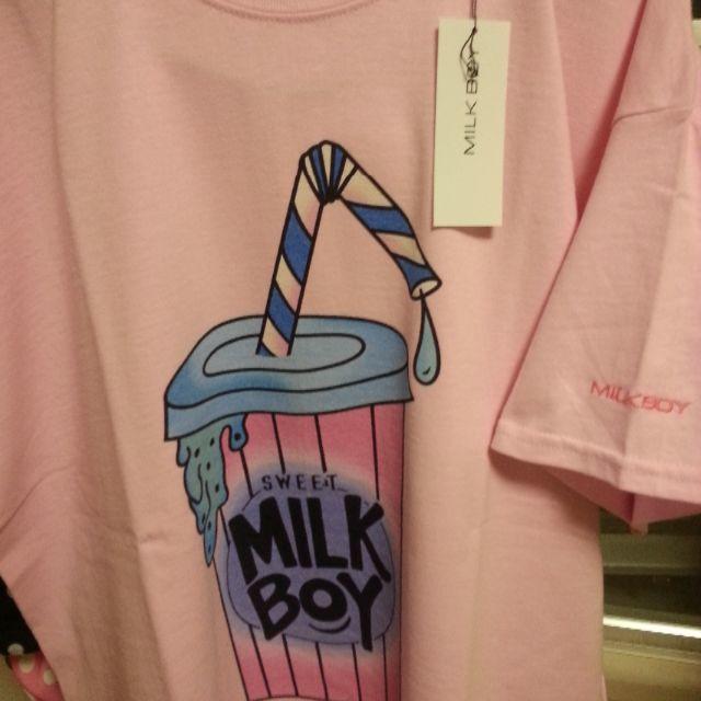 MILKBOY(ミルクボーイ)の最終値下げ！！ MlLKBOY drink Tシャツ♪ メンズのトップス(Tシャツ/カットソー(半袖/袖なし))の商品写真