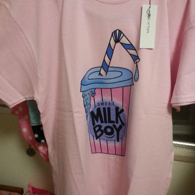 MILKBOY(ミルクボーイ)の最終値下げ！！ MlLKBOY drink Tシャツ♪ メンズのトップス(Tシャツ/カットソー(半袖/袖なし))の商品写真