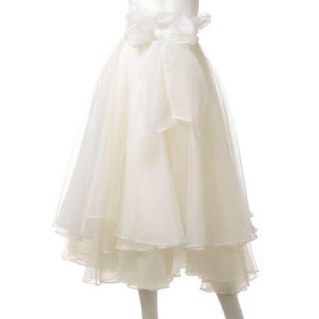 la belle Etude(ラベルエチュード)のラベルエチュード オーガンジーボリュームスカート レディースのスカート(ロングスカート)の商品写真