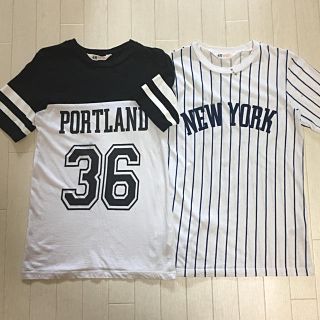 ザラ(ZARA)のH&M Tシャツ 130 140サイズ 2枚セット(Tシャツ/カットソー)