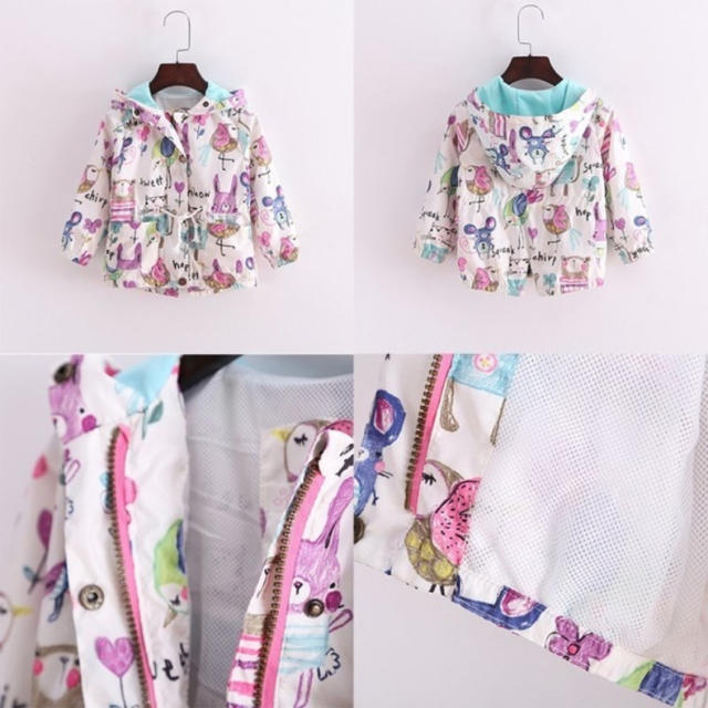 NEXT(ネクスト)の♬ 可愛い アニマル柄アウター キッズ/ベビー/マタニティのキッズ服女の子用(90cm~)(ジャケット/上着)の商品写真