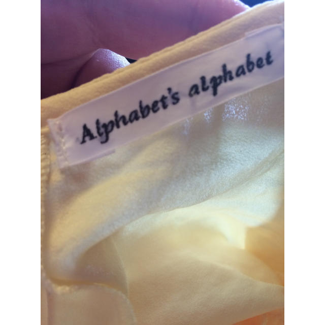 Alphabet's Alphabet(アルファベットアルファベット)のサマーカットソー レディースのトップス(カットソー(半袖/袖なし))の商品写真