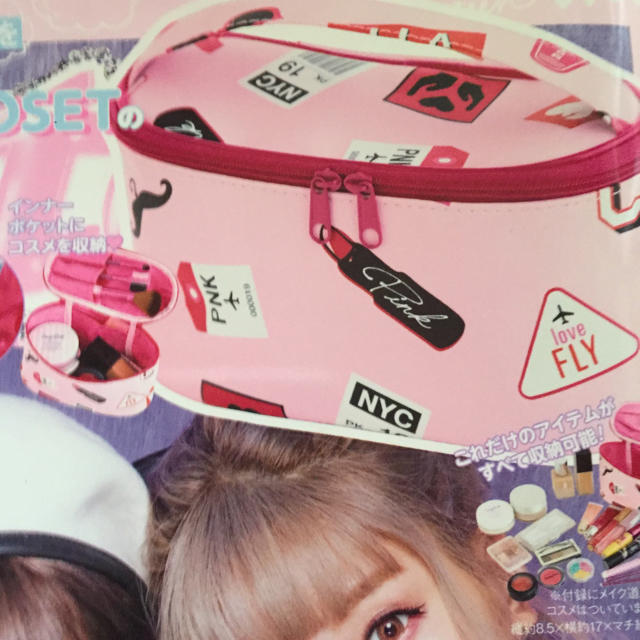 Popteen 付録 メイクボックス レディースのファッション小物(ポーチ)の商品写真