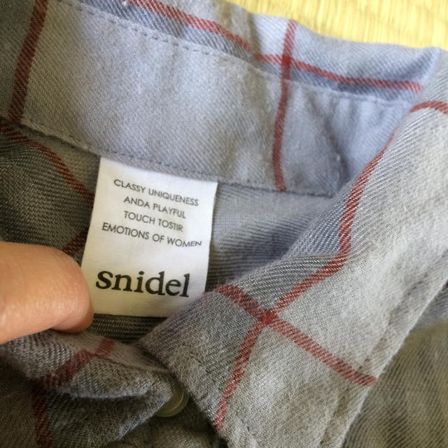 SNIDEL(スナイデル)のスナイデル シャツ レディースのトップス(シャツ/ブラウス(長袖/七分))の商品写真