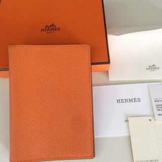 エルメス(Hermes)のhaさま専用エルメス 手帳カバー アジェンダ オレンジ 新品同様 GM(その他)