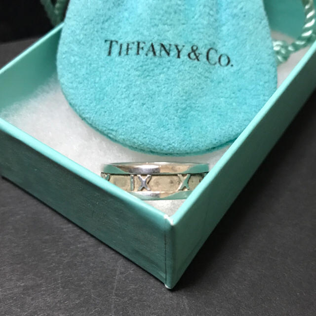 Tiffany & Co.(ティファニー)のティファニー アトラス ナローリング スターリングシルバー 17号 レディースのアクセサリー(リング(指輪))の商品写真