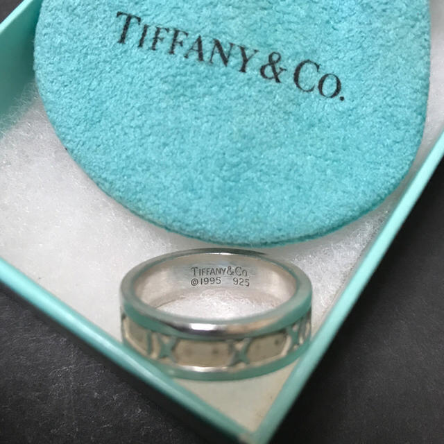 Tiffany & Co.(ティファニー)のティファニー アトラス ナローリング スターリングシルバー 17号 レディースのアクセサリー(リング(指輪))の商品写真