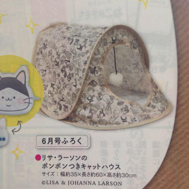 未開封キャットハウス、愛猫ラバーブラシ♡ ハンドメイドのペット(おもちゃ/ペット小物)の商品写真