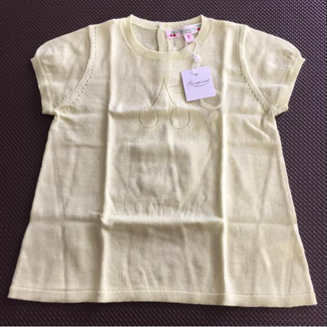 Bonpoint(ボンポワン)のボンポワン サマーセーター キッズ/ベビー/マタニティのベビー服(~85cm)(ニット/セーター)の商品写真
