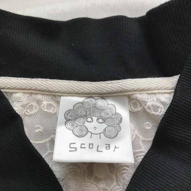 ScoLar(スカラー)のスカラー＊scoLar＊ホワイト＊ブルゾン＊レース＊レースブルゾン＊春服 レディースのジャケット/アウター(ブルゾン)の商品写真