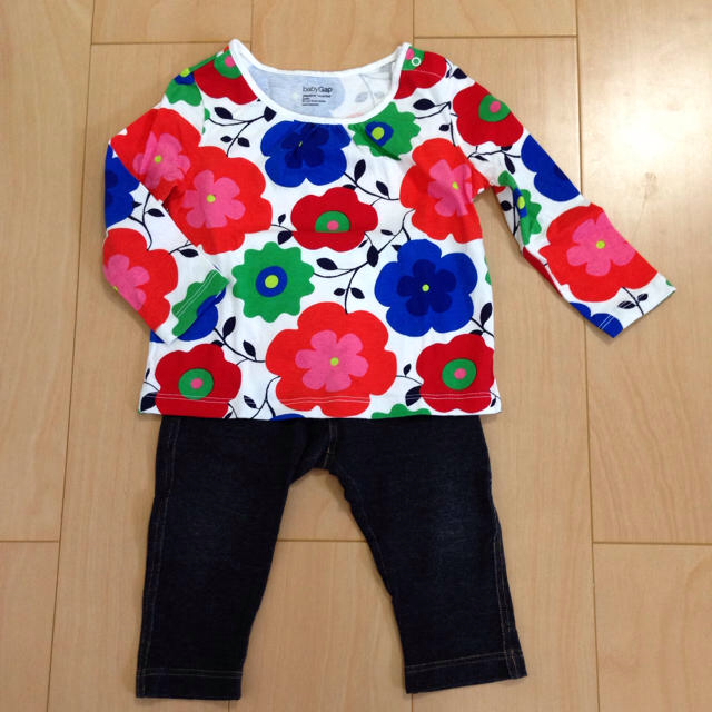 babyGAP(ベビーギャップ)のbabyGap/UNIQLO/レギンス♪ キッズ/ベビー/マタニティのキッズ服女の子用(90cm~)(その他)の商品写真