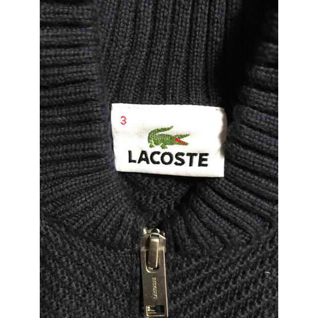 LACOSTE(ラコステ)のLACOSTE ニットブルゾン メンズのジャケット/アウター(ブルゾン)の商品写真