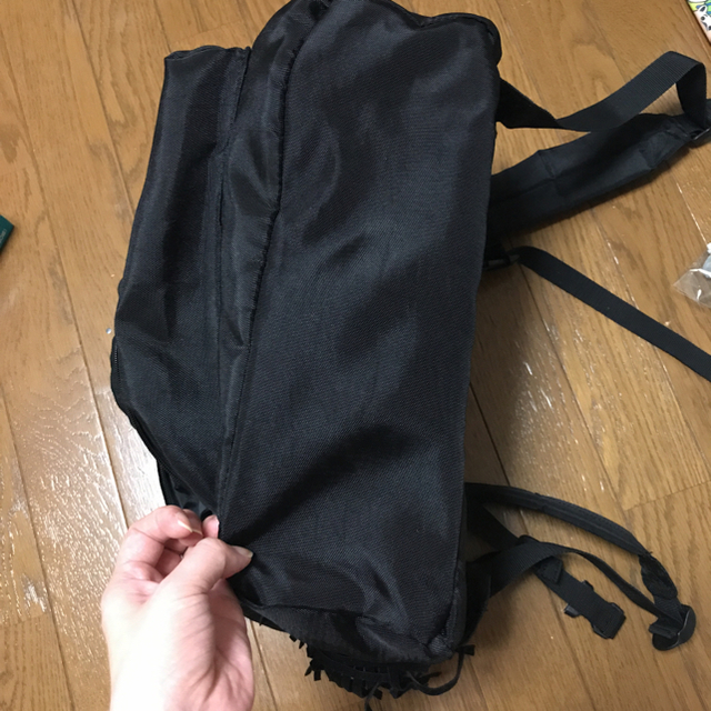 X-girl(エックスガール)のtomotomo様専用 エックスガール リュック 黒 ブラック レディースのバッグ(リュック/バックパック)の商品写真