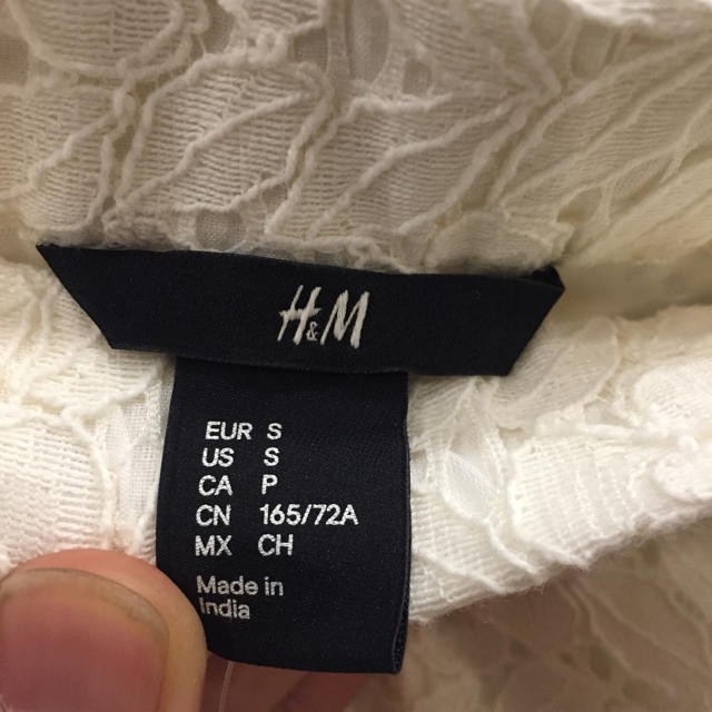 H&M(エイチアンドエム)のH&M レース素材 ショートパンツ ショーパン 新品 レディースS  レディースのパンツ(ショートパンツ)の商品写真