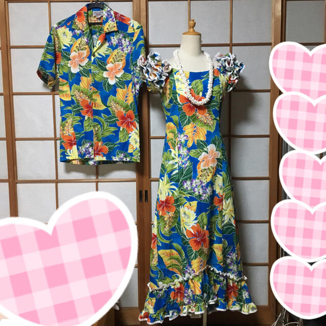 ムームー アロハシャツ 結婚式 セットの通販 by Mii shop｜ラクマ