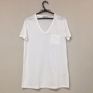 アレキサンダーワン(Alexander Wang)のAlexander Wang アレキサンダー ワン Tシャツ XS 白(Tシャツ/カットソー(半袖/袖なし))