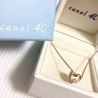 canal４℃ - Canal 4°C オープンハートネックレスの通販 by nontan's ...