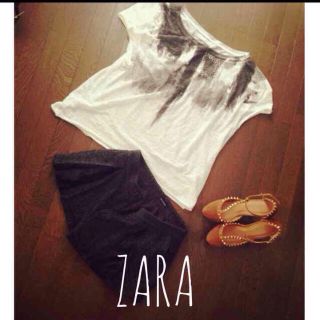 ザラ(ZARA)のZARA♡トップス(Tシャツ(半袖/袖なし))