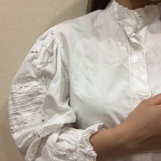 ロキエ(Lochie)のVintage レースブラウス(シャツ/ブラウス(長袖/七分))