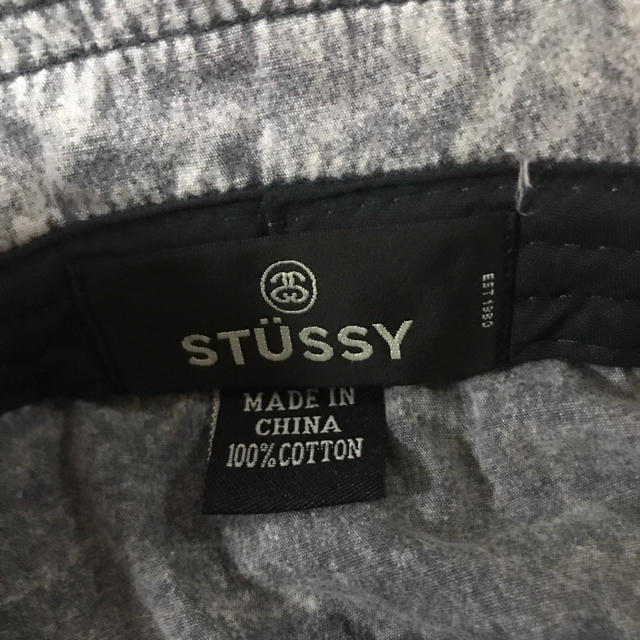 STUSSY(ステューシー)のstussy デニム バケットハット レディースの帽子(ハット)の商品写真